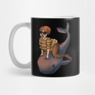 Whale Water vehicle Mug